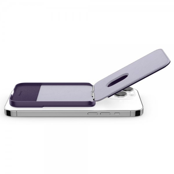 Caseology Korthållare Nano Pop MagSafe Wallet Stand Grape Purple