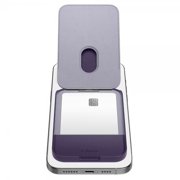 Caseology Korthållare Nano Pop MagSafe Wallet Stand Grape Purple