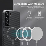 Pitaka Samsung Galaxy S22 Skal MagEZ Case 2 Black/Grey Twill