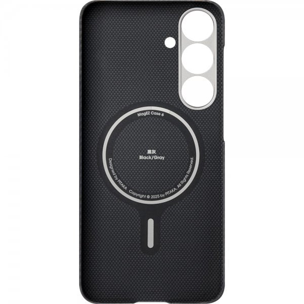 Pitaka Samsung Galaxy S25 Plus Skal Ultra-Slim Case MagSafe Black/Grey Twill