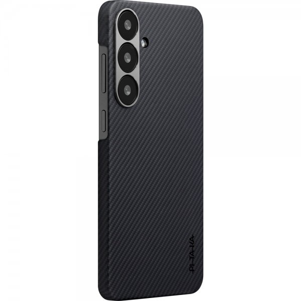 Pitaka Samsung Galaxy S25 Plus Skal Ultra-Slim Case MagSafe Black/Grey Twill