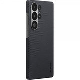 Pitaka Samsung Galaxy S25 Ultra Skal Ultra-Slim Case MagSafe Black/Grey Twill