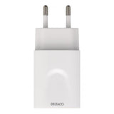 Deltaco Laddare 12W 1xUSB-A Vit