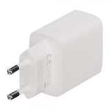 X2O Laddare 17W Dubbel USB-A/USB-A Vit