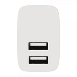 X2O Laddare 17W Dubbel USB-A/USB-A Vit