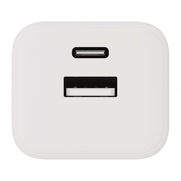 X2O Laddare 20W Dubbel USB-C/USB-A GaN Vit