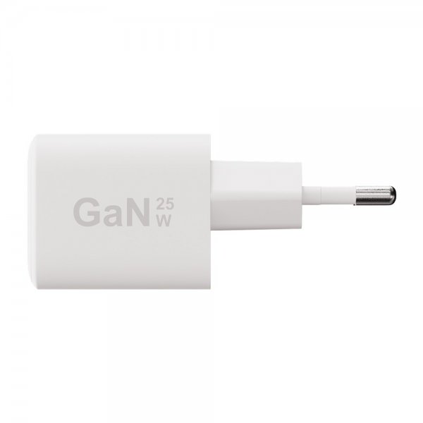 X2O Laddare 25W USB-C GaN Vit