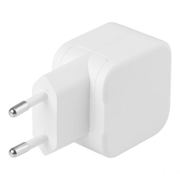Deltaco Laddare 30W USB-C PD GaN Vit