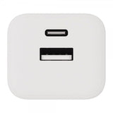 X2O Laddare 35W Dubbel USB-C/USB-A GaN Vit
