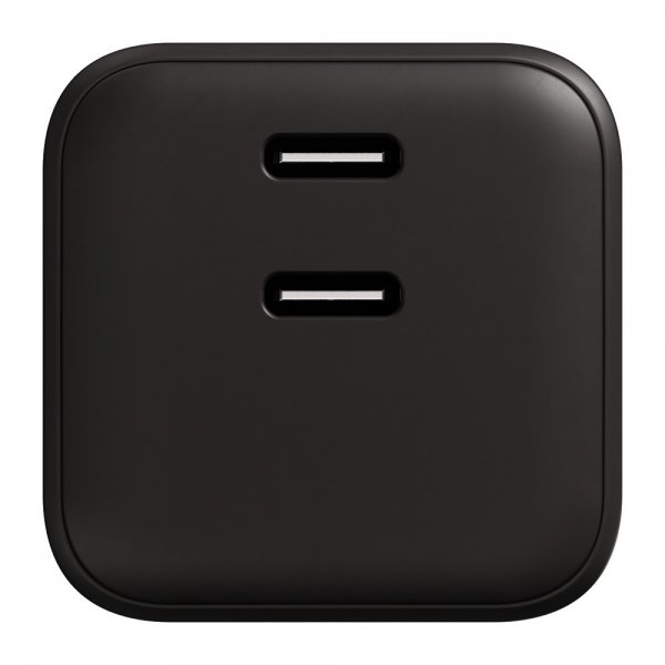 X2O Laddare 45W Dubbel USB-C/USB-C GaN Svart