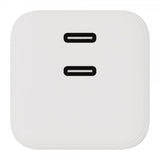X2O Laddare 45W Dubbel USB-C/USB-C GaN Vit