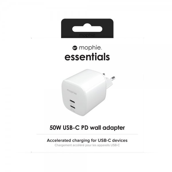 Mophie Laddare 50W USB-C PD Wall Adapter