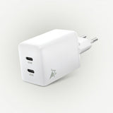 Aqiila Laddare Chargebird W45 GaN 45W Vit