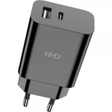 HMD Laddare Dual Port Wall Charger 30W Svart
