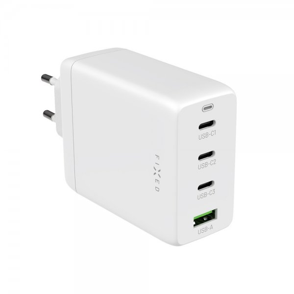 Fixed Laddare GaN100 3xUSB-C & 1xUSB-A