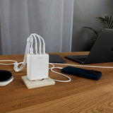 Fixed Laddare GaN100 3xUSB-C & 1xUSB-A