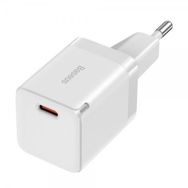 Baseus Laddare GaN3 Fast Charger 30W Vit