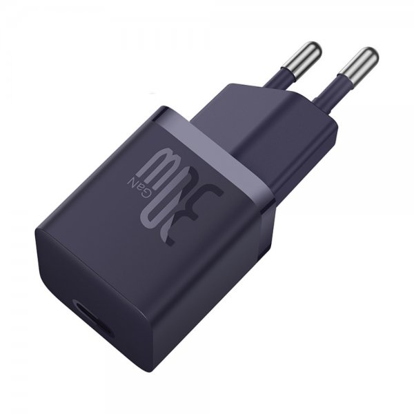 Baseus Laddare GaN5 Fast Charger Mini 30W Lila
