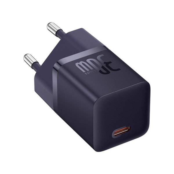 Baseus Laddare GaN5 Fast Charger Mini 30W Lila