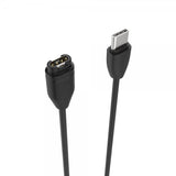 Fixed Laddare Garmin Smartwatch USB-C 2m Svart
