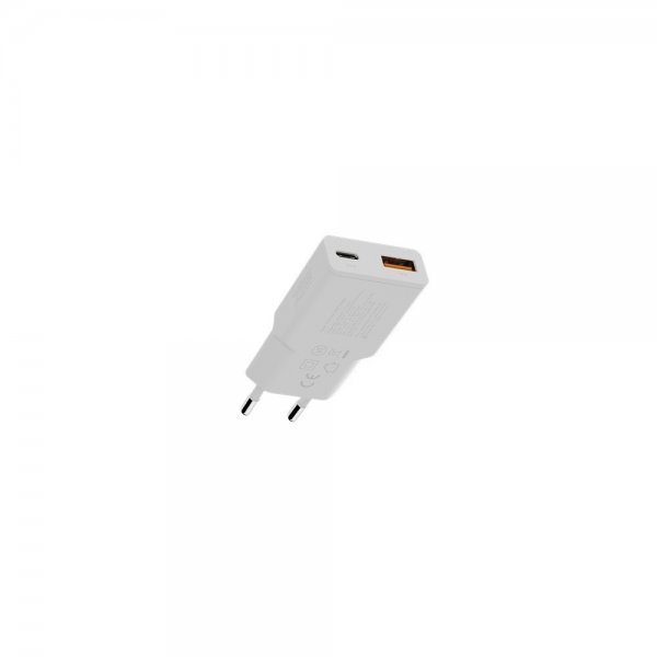 Xtorm Laddare Go2 SlimLine 25W USB-C/USB-A Vit