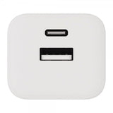 X2O Laddare med Kabel 1.2m 35W USB-C/USB-A GaN Vit