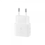 Samsung Original Laddare med Kabel 25W Power Adapter Vit
