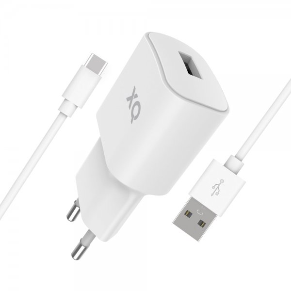 Xqisit Laddare med Type C-kabel Vit