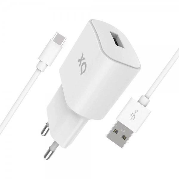 Xqisit Laddare med USB-C Kabel 1m 12W