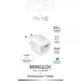 Puro Laddare MiniPro GaN USB-C 20W Vit
