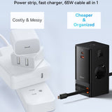 Baseus Laddare PowerCombo Digital PowerStrip