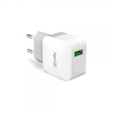 Celly Laddare TCUSBTURBO USB-A 12W Vit