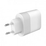 Xqisit Laddare Travel Charger Dual USB-C PD 40W Vit