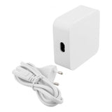 Deltaco Laddare USB-C PD 45W & USB-A 18W Snabbladdning Vit