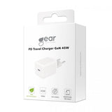 Gear Laddare USB-C PD GaN 45W Vit