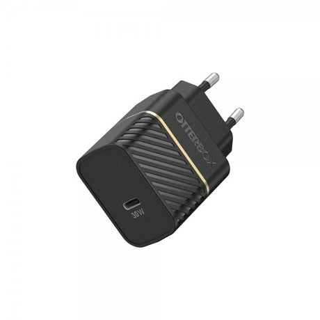 Otterbox Laddare Wall Charger 30W GaN USB-C PD Black Shimmer