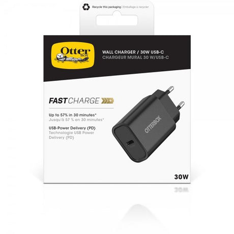 Otterbox Laddare Wall Charger 30W USB-C Svart