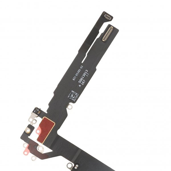 Laddkontakt med Flexkabel för iPhone 17 - Svart