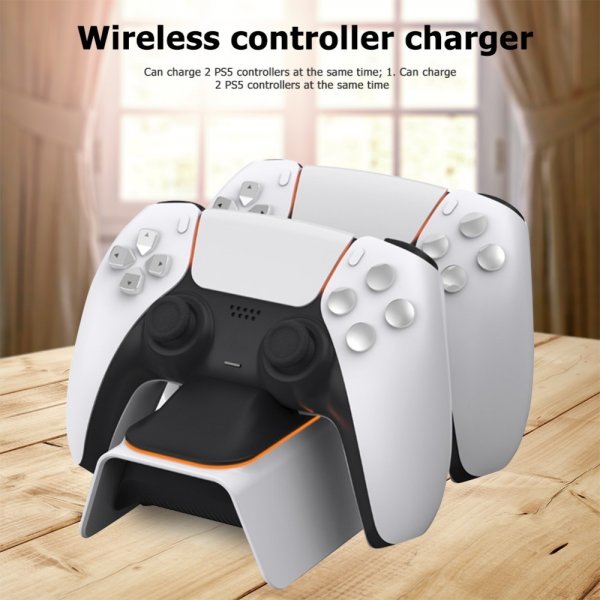 Dobe Laddningsdocka för två PlayStation 5 Kontroller