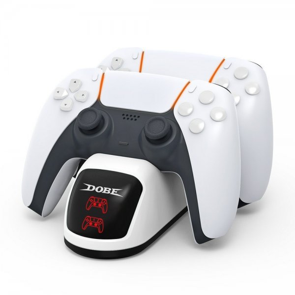 Dobe Laddningsstation 2 PS5 DualSense Handkontroll