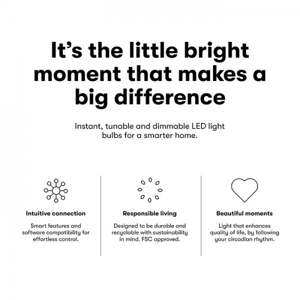 Lite bulb moments White & Color Ambience (RGB) GU10 LED-lampa