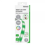 Deltaco Smart Home LED-list förlängning RGB 6-pin 1m