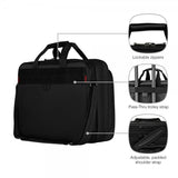 Wenger Legacy 17" Triple Gusset Datorväska Grå/Svart
