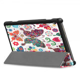 Lenovo Tab M10 TB-X605 TB-X505 Fodral Motiv Färgglada Fjärilar