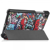 Lenovo Tab M8 (4th gen) TB300 Fodral Motiv Graffiti