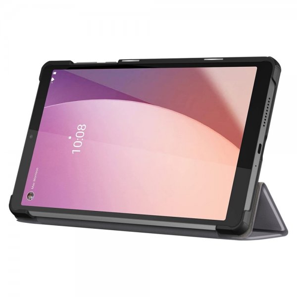Lenovo Tab M8 (4th gen) TB300 Fodral Trifold Grå
