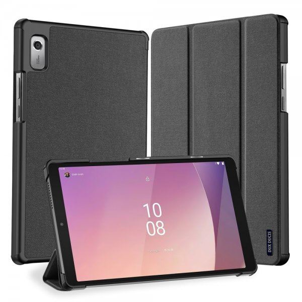 Dux Ducis Lenovo Tab M9 TB310 Fodral DOMO Series Svart