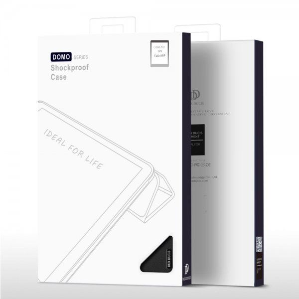 Dux Ducis Lenovo Tab M9 TB310 Fodral DOMO Series Svart