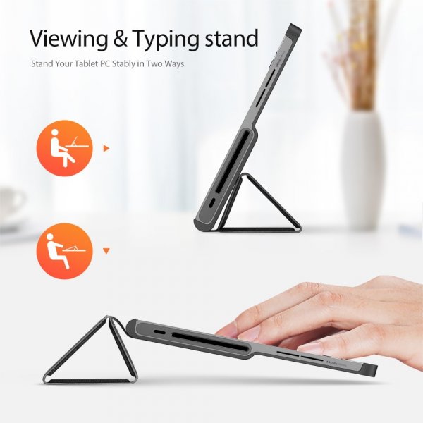 Dux Ducis Lenovo Tab Plus Fodral DOMO Series Svart