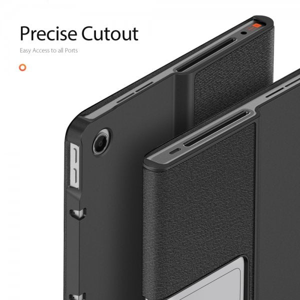 Dux Ducis Lenovo Tab Plus Fodral DOMO Series Svart